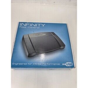 Infinity IN-USB-2 USB Digital Foot Control Pedal Transcription Dictation